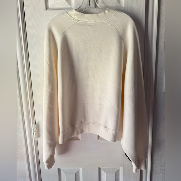 Polo Ralph Lauren Womens Polo Bear Oversized Fleece Crew Neck - White XL - Picture 6 of 13